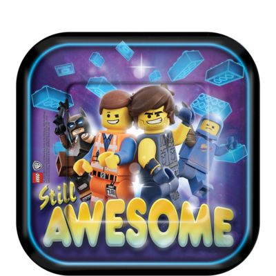 The Lego Movie 2 Kids Birthday Party Tableware Supplies Decorations Balloons UK